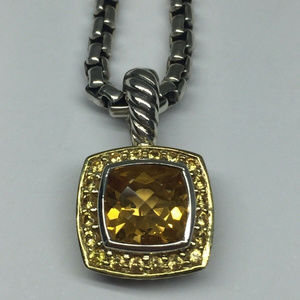 David Yurman Sterling/18k Albion Necklace